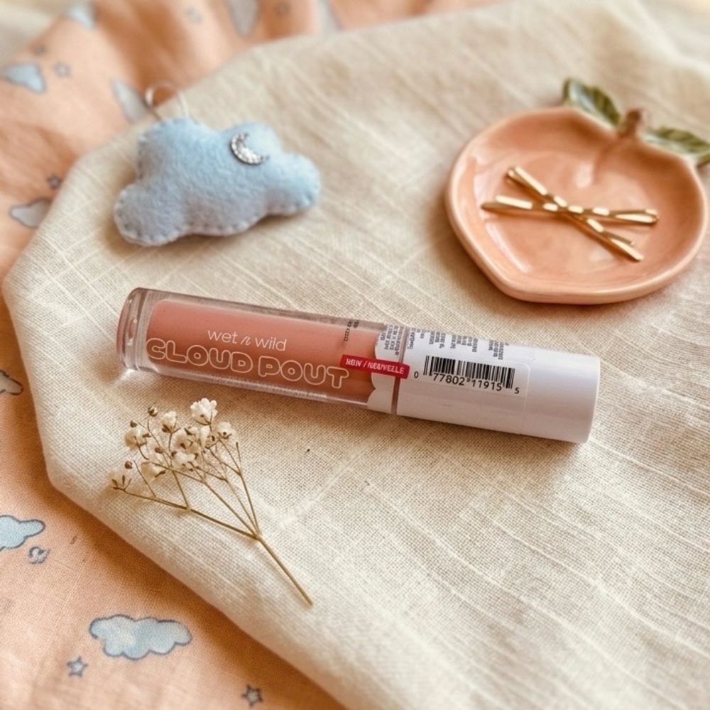 Wet n Wild Cloud Pout Lip Mousse - Peach Cloud Chaser ☁️